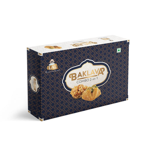 Lal Sweets Baklava 2-In-1 - 500gm