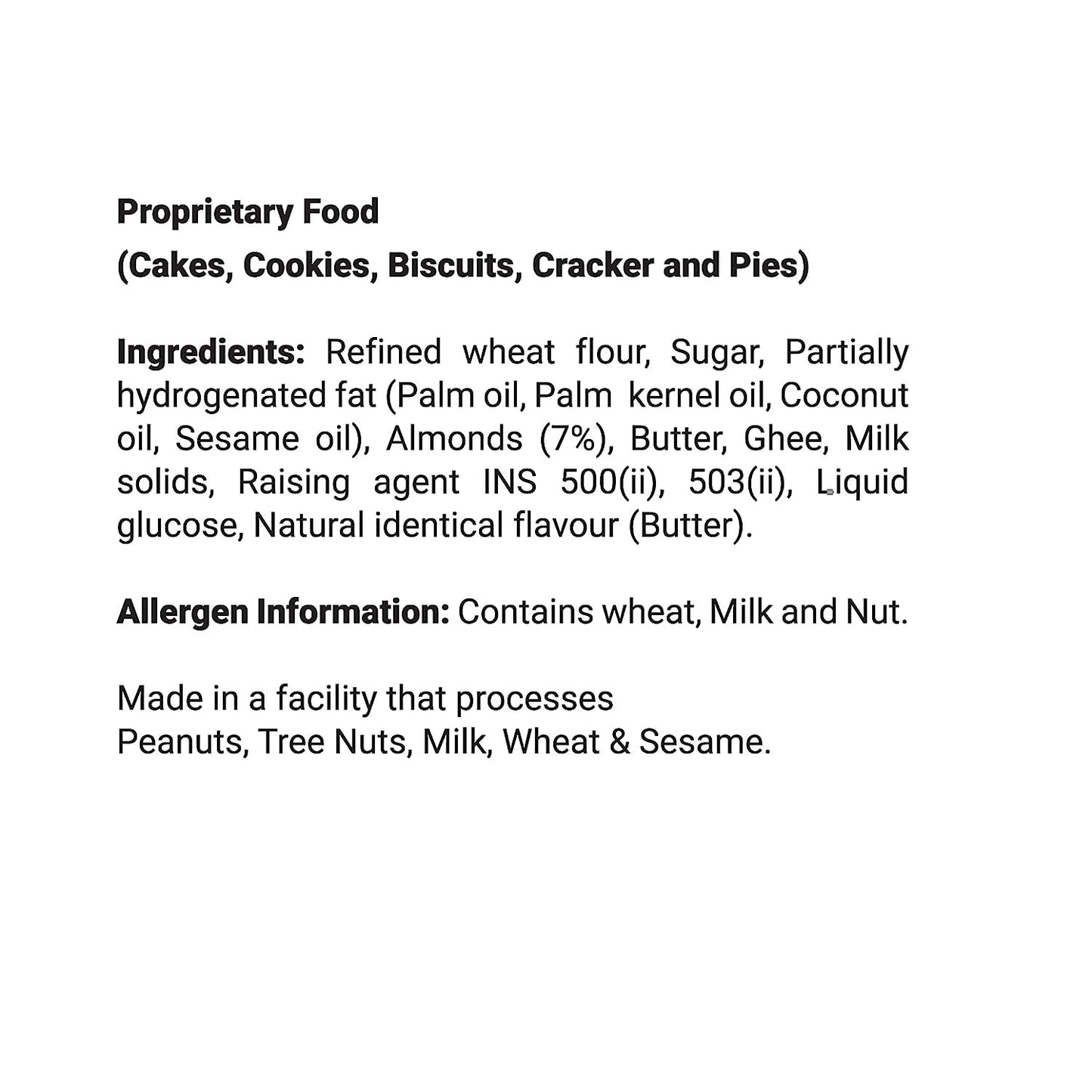 Lal Sweets Kaju-Pista Cookies - 400gm