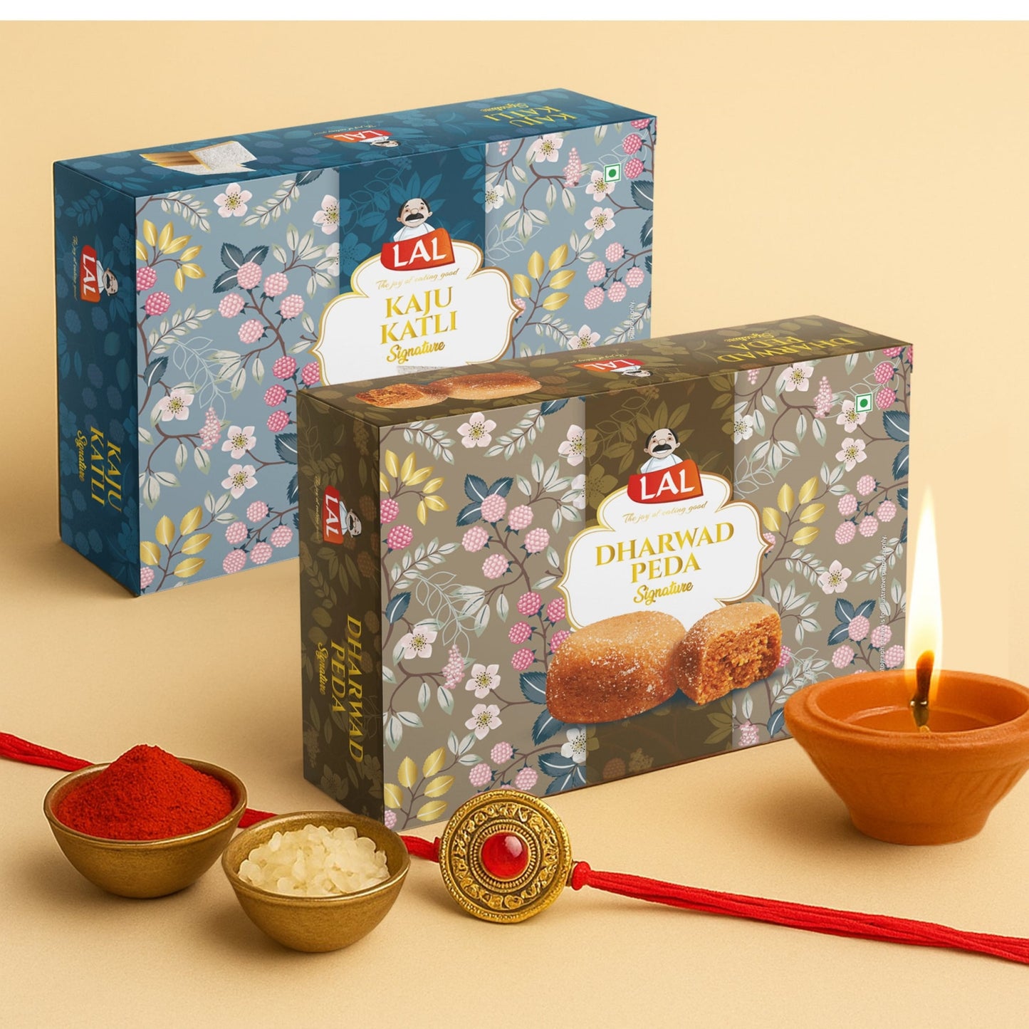 Kaju Katli 400gm & Dharwad Peda 400gm