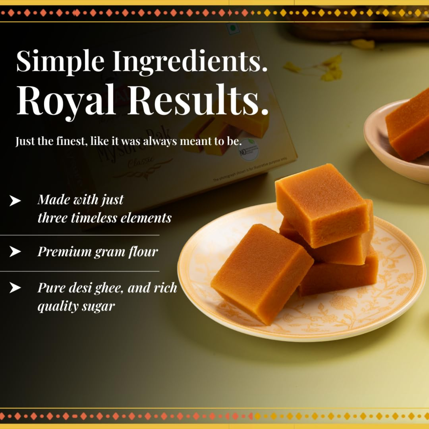 Lal Sweets Mysore Pak Signature - 800g