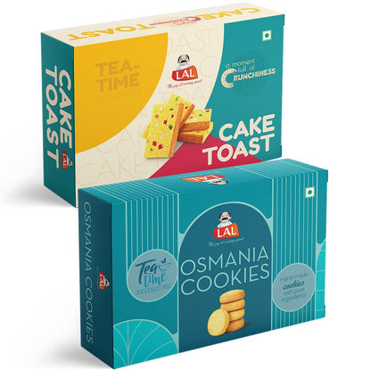 Cake Toast 300g & Osmania Biscuit 400g