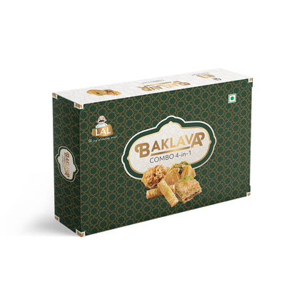 Lal Sweets Baklava 4-In-1 - 650gm