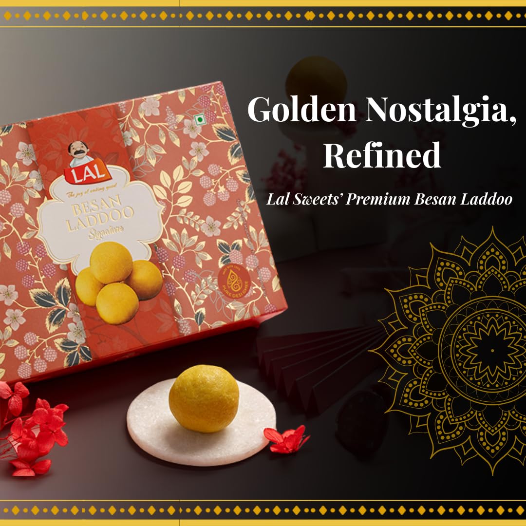 Lal Sweets Besan Laddoo Premium - 400gms