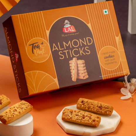Lal Sweets Almond Sticks Cookies - 400gm