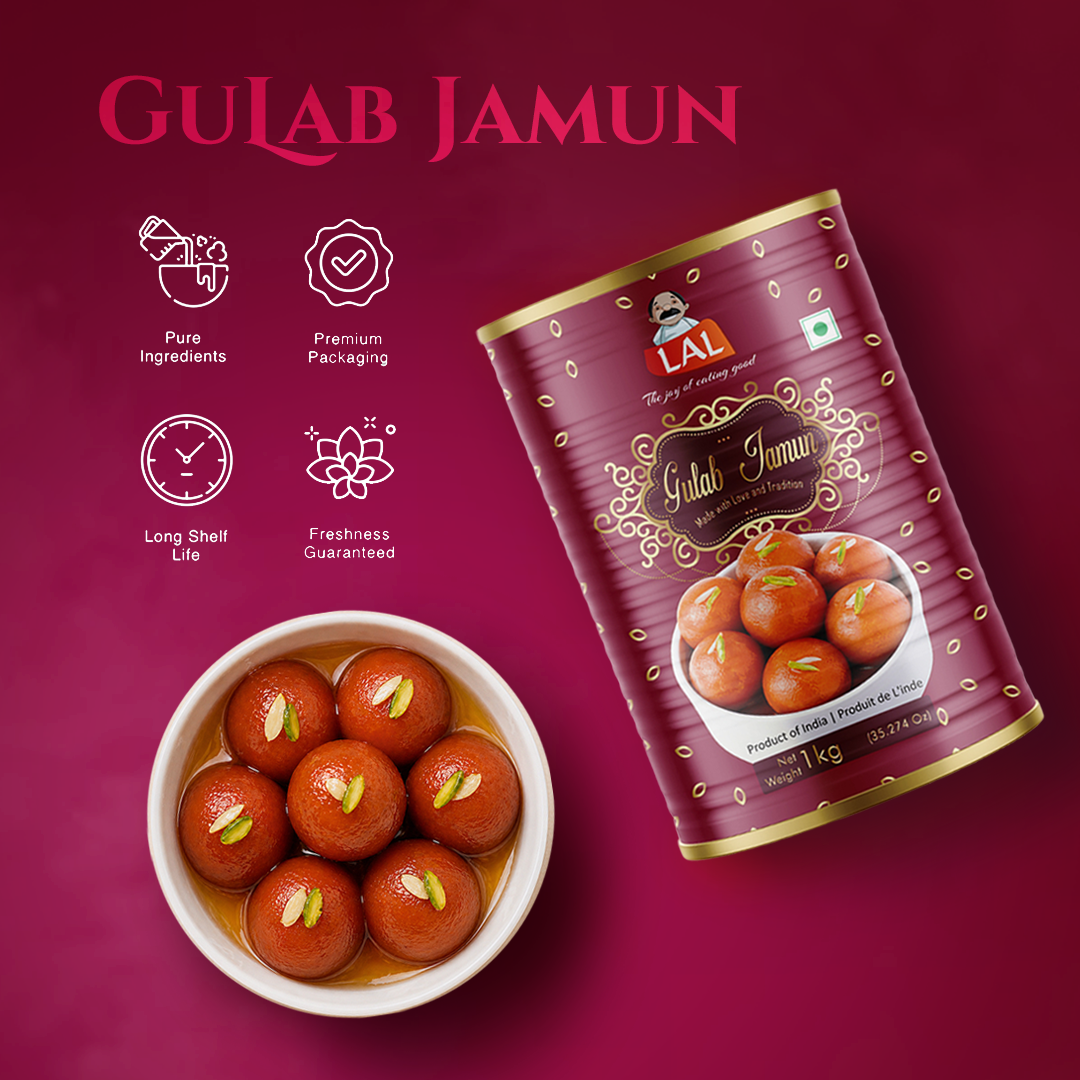 Lal Gulab Jamun 1KG