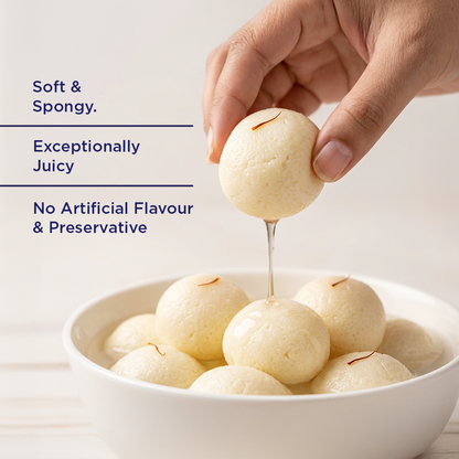Lal Sweets Rasgulla - 1 KG