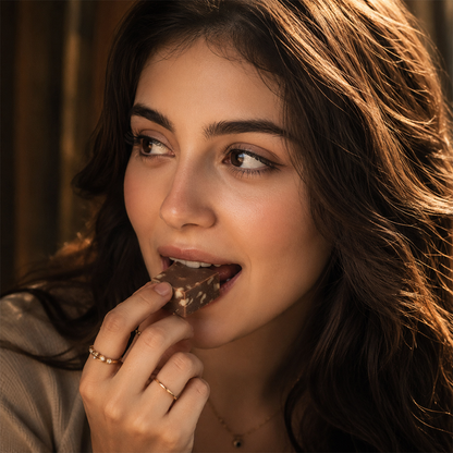 Lal Choco Almond Burfi - 400g