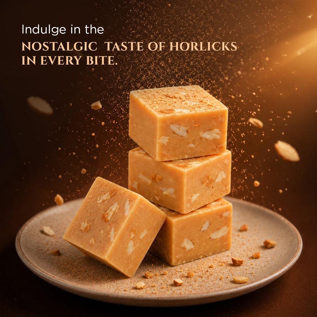 Lal Sweets Horlicks Burfi - 400g