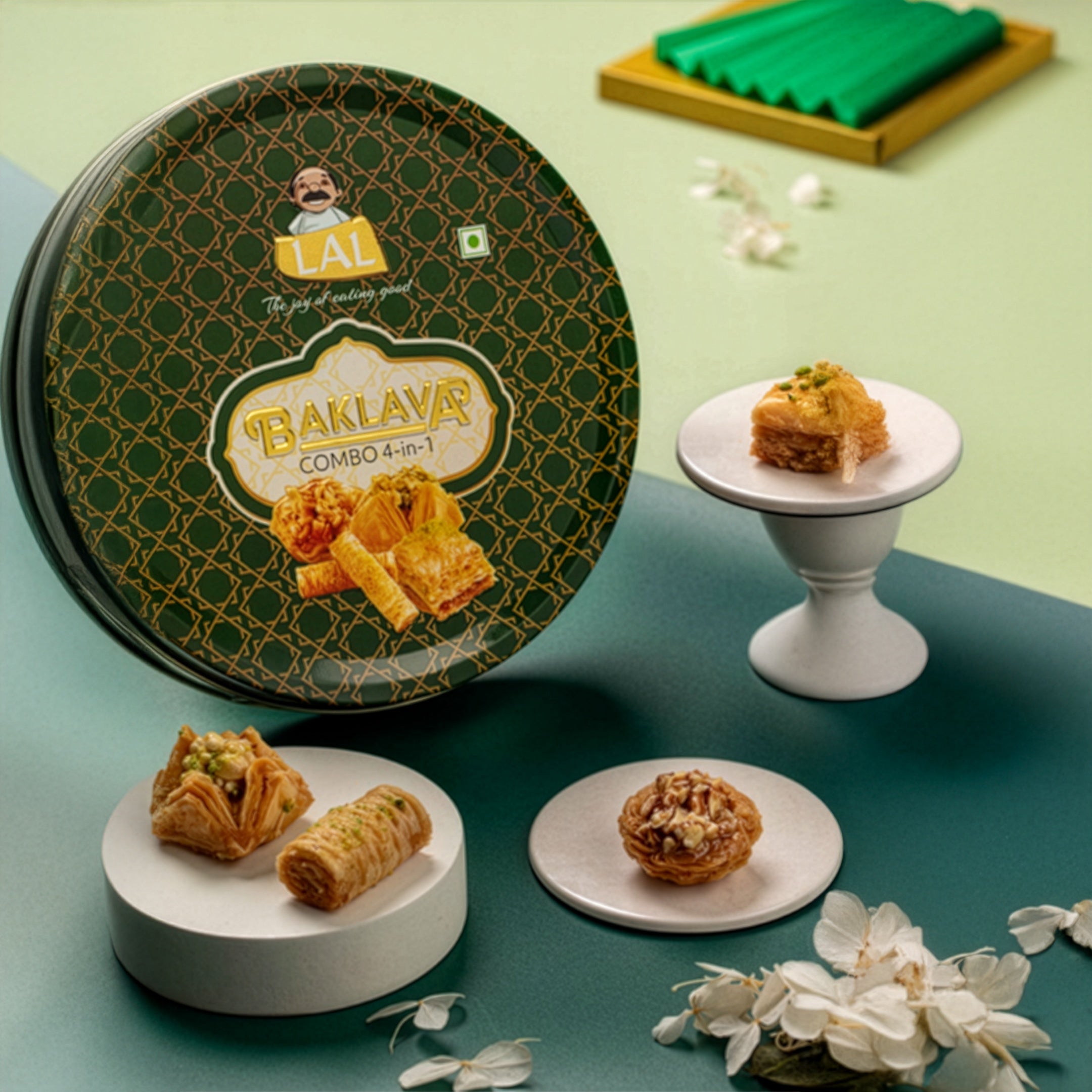 Lal Sweets Baklava Tin 400g – Lal Sweets Pvt Ltd