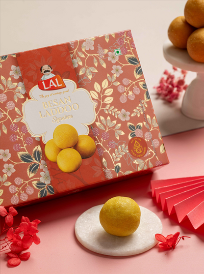 Lal Sweets Besan Laddoo Premium - 400gms