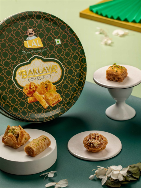 Lal Sweets Baklava Tin 400g