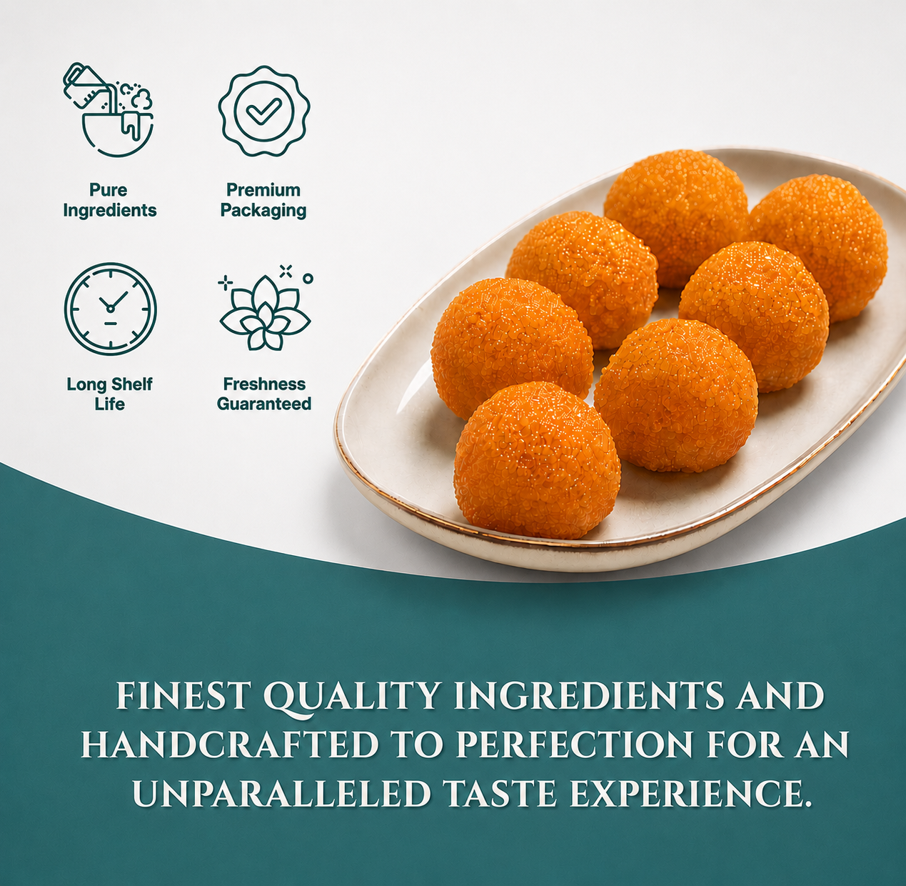 Lal Sweets Motichur Laddoo - 400g