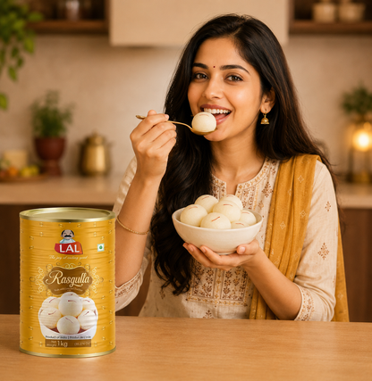 Lal Sweets Rasgulla - 1 KG