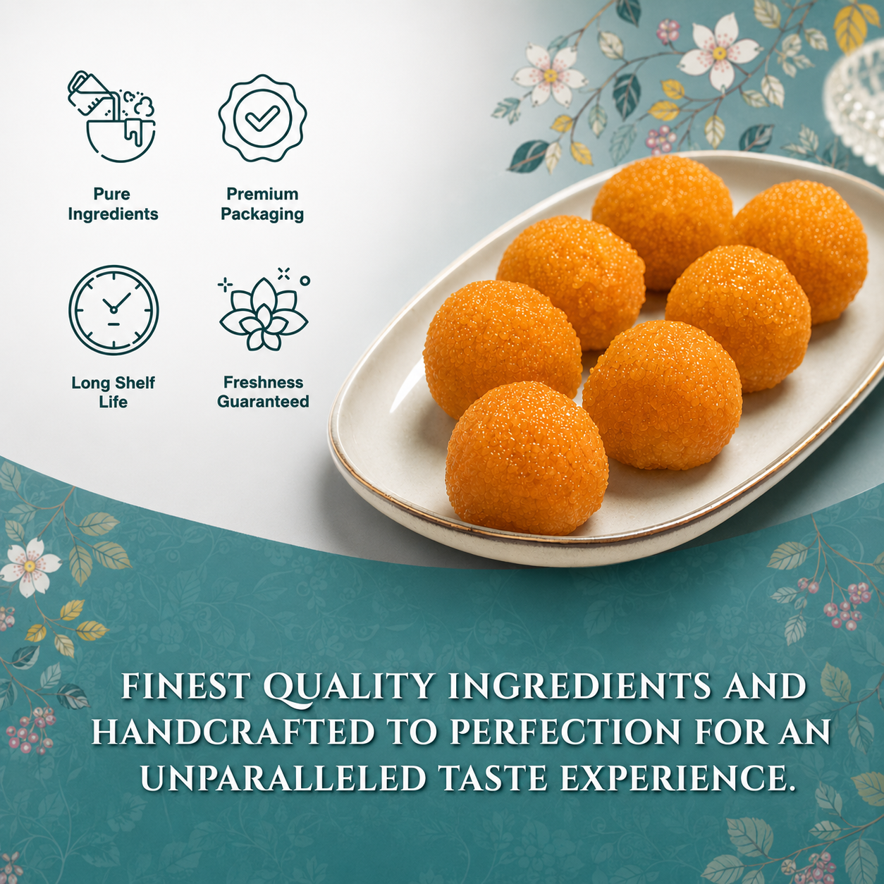 Lal Sweets Motichur Laddoo - 400g
