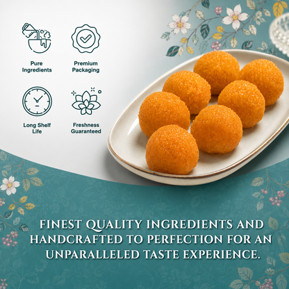 Lal Sweets Motichur Laddoo - 400g