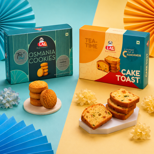 Cake Toast 300g & Osmania Biscuit 400g