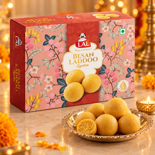 Lal Sweets Besan Laddoo Premium - 400gms