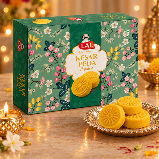 Lal Sweets Kesar Peda - 400gm