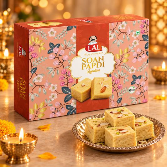 Lal Sweets Soan Papdi - 400gm
