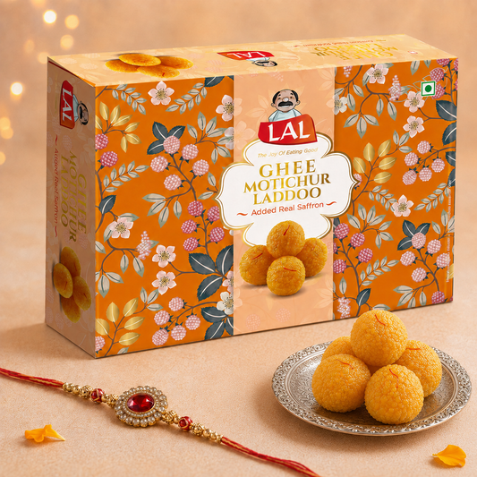 Lal Sweets Ghee Motichur Laddoo – 400g