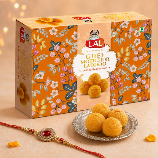 Lal Sweets Ghee Motichur Laddoo – 400g