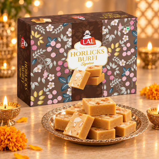 Lal Sweets Horlicks Burfi - 400g