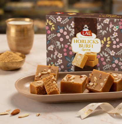 Lal Sweets Horlicks Burfi - 400g