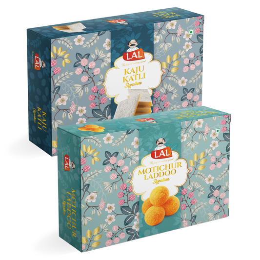 Kaju Katli 400gm & Motichur Laddoo 400gm