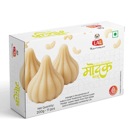 Lal Kaju Modak 200g x 2 Packs