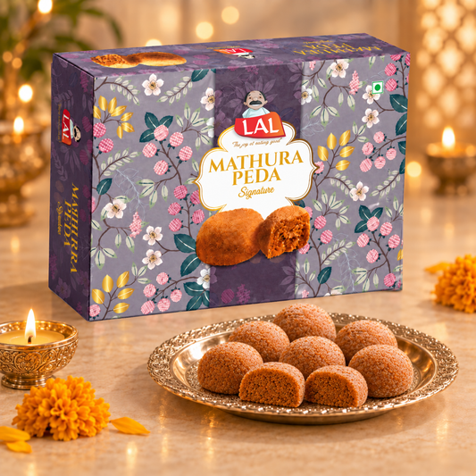 Lal Sweets Mathura Peda - 400gm