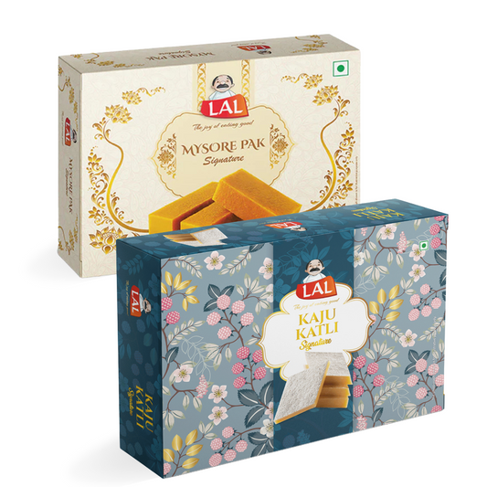 Mysore Pak Signature 400gm & Kaju Katli Premium 400gm