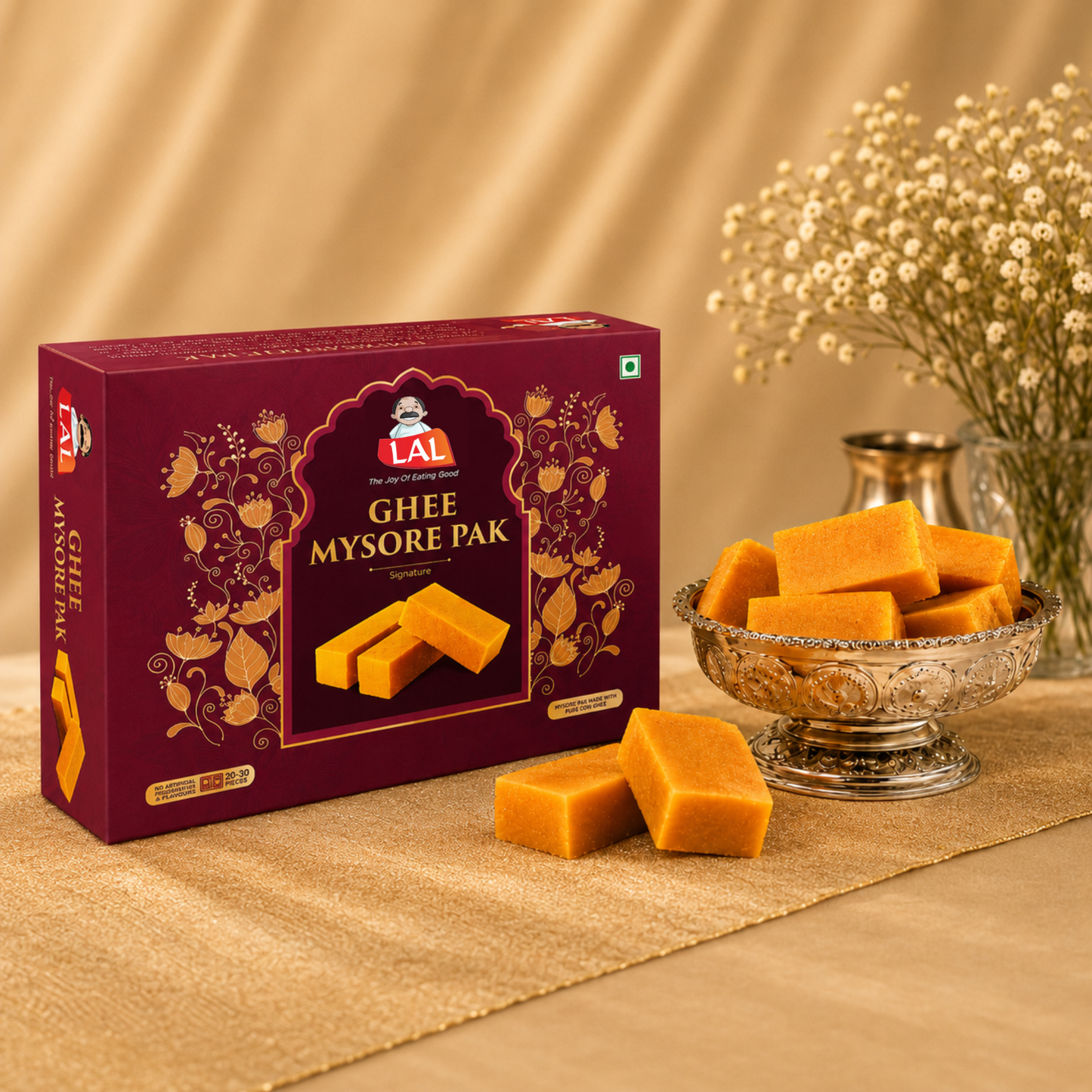 Lal Sweets Mysore Pak Signature - 800g