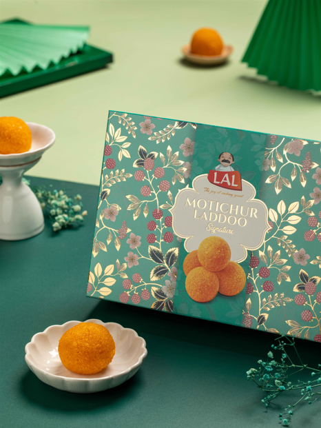 Lal Sweets Motichur Laddoo - 400g