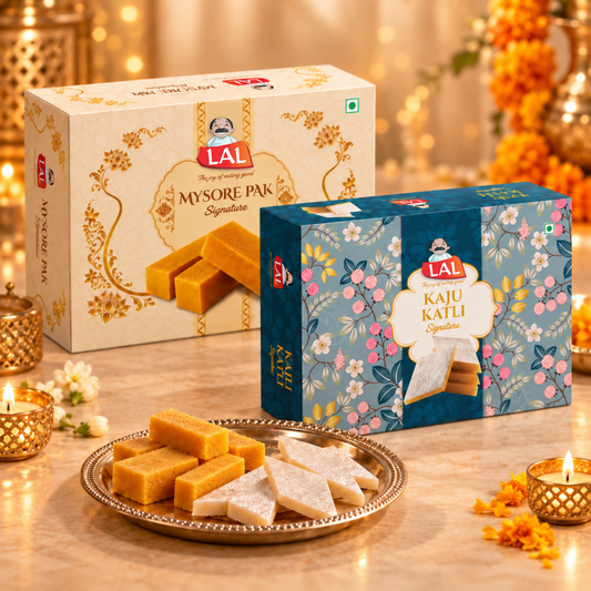 Mysore Pak Signature 400gm & Kaju Katli Premium 400gm