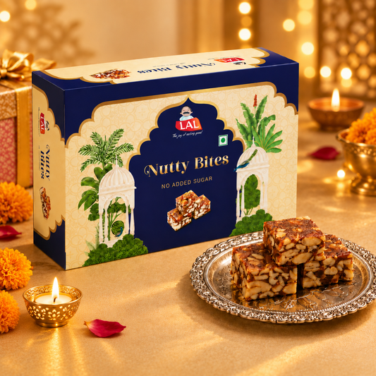 Lal Sweets Sugarless Nuttybites 400gm