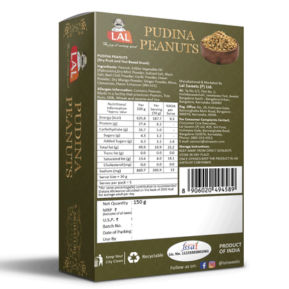 Lal Pudina Peanuts 150g