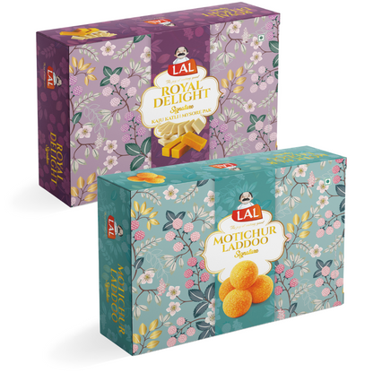 Royal Delight 400gm & Motichur Laddoo 400gm