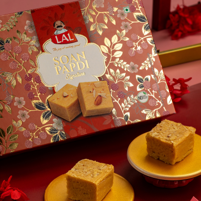 Lal Sweets Soan Papdi - 400gm