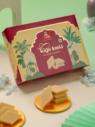 Lal Sweets Sugar Free Kaju Katli  400g