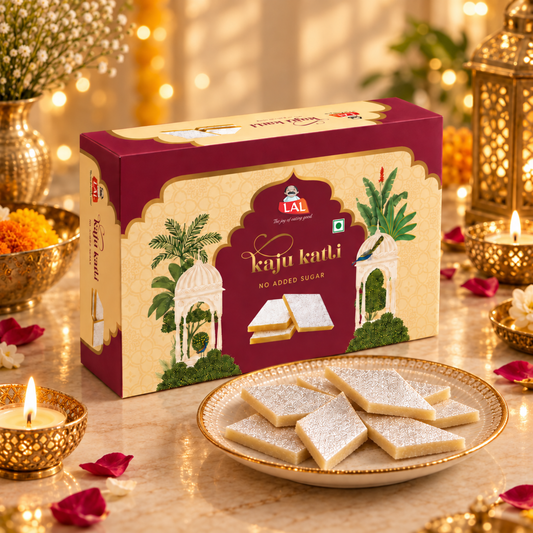 Lal Sweets Sugar Free Kaju Katli  400g