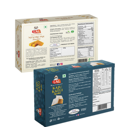 Mysore Pak Signature 400gm & Kaju Katli Premium 400gm
