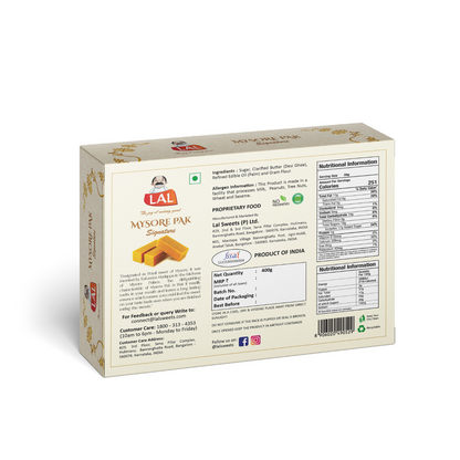Lal Sweets Mysore Pak Signature - 800g