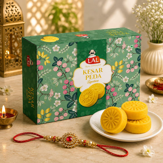 Lal Sweets Kesar Peda - 400gm