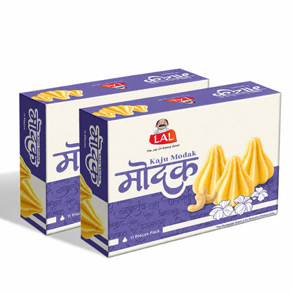 Lal Kaju Modak 200g x 2 Packs