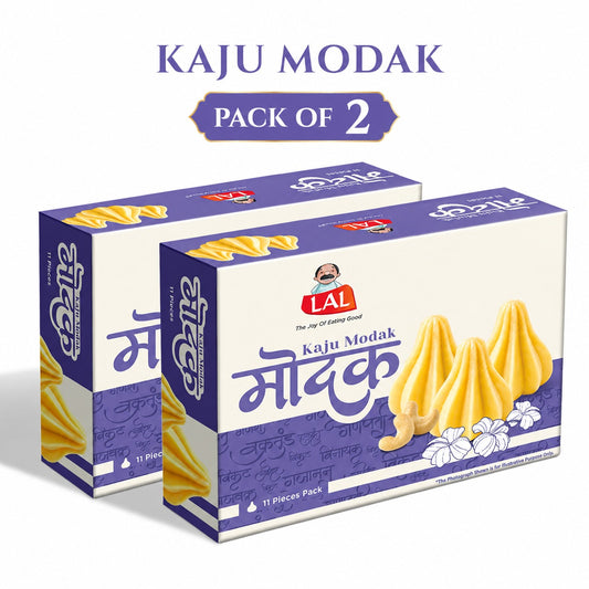 Lal Kaju Modak 200g x 2 Packs