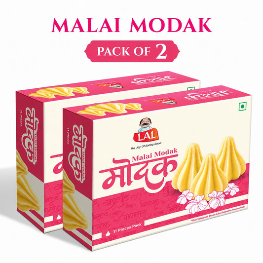 Lal Malai Modak 200g x 2 Packs