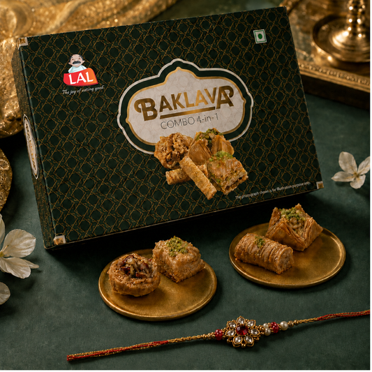 Lal Sweets Baklava 4-In-1 - 650gm