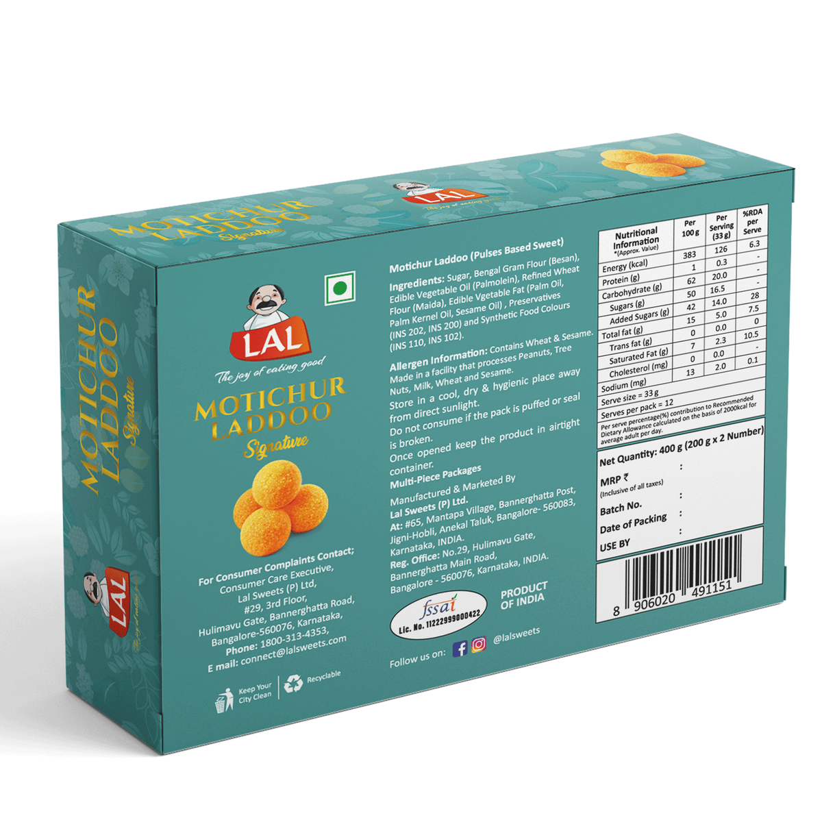 Buy Delicious Motichur Laddoo Online | Motichur Laddu Authentic Taste ...