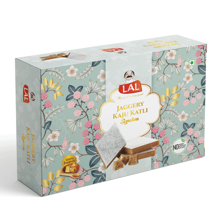 Lal Jaggery Kaju Katli - 400g