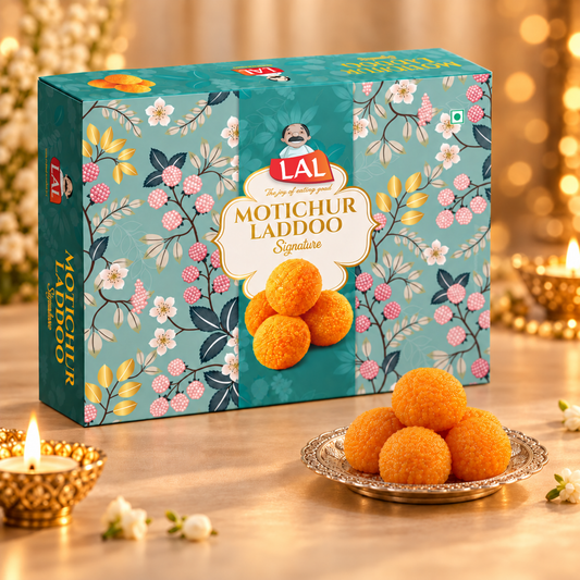 Lal Sweets Motichur Laddoo - 400g
